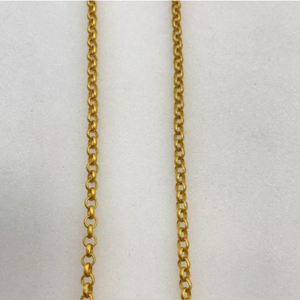 CHANEL Vintage Necklace No.5 Perfume Gold Necklace W/original Box - Picture 10 of 13